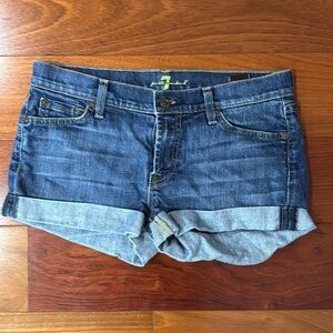 7 for all Mankind Jean shorts
